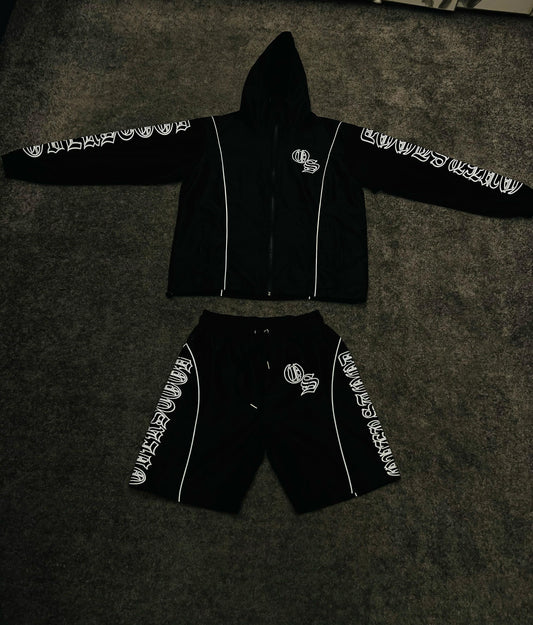 Black WindBreaker Set
