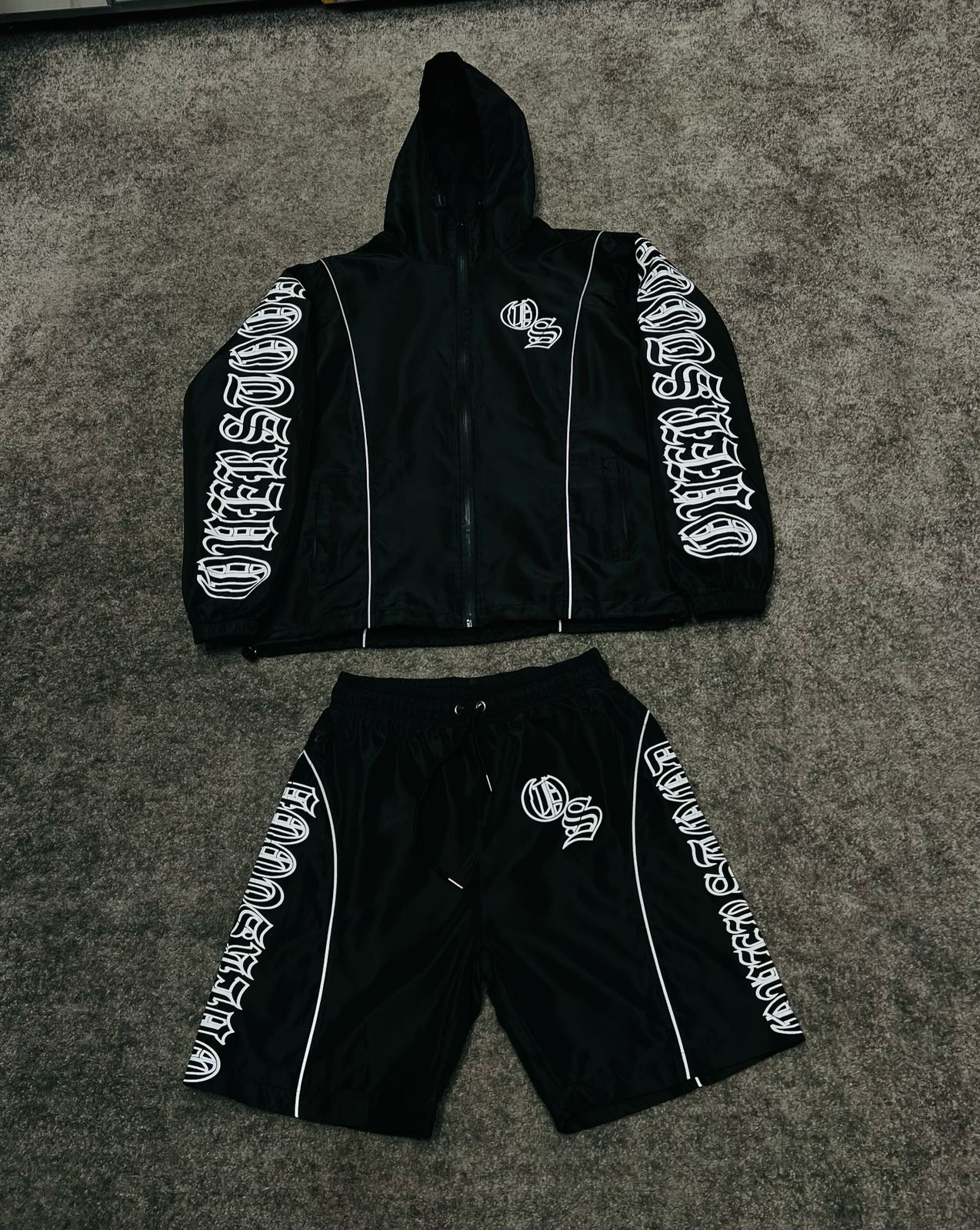 Black WindBreaker Set