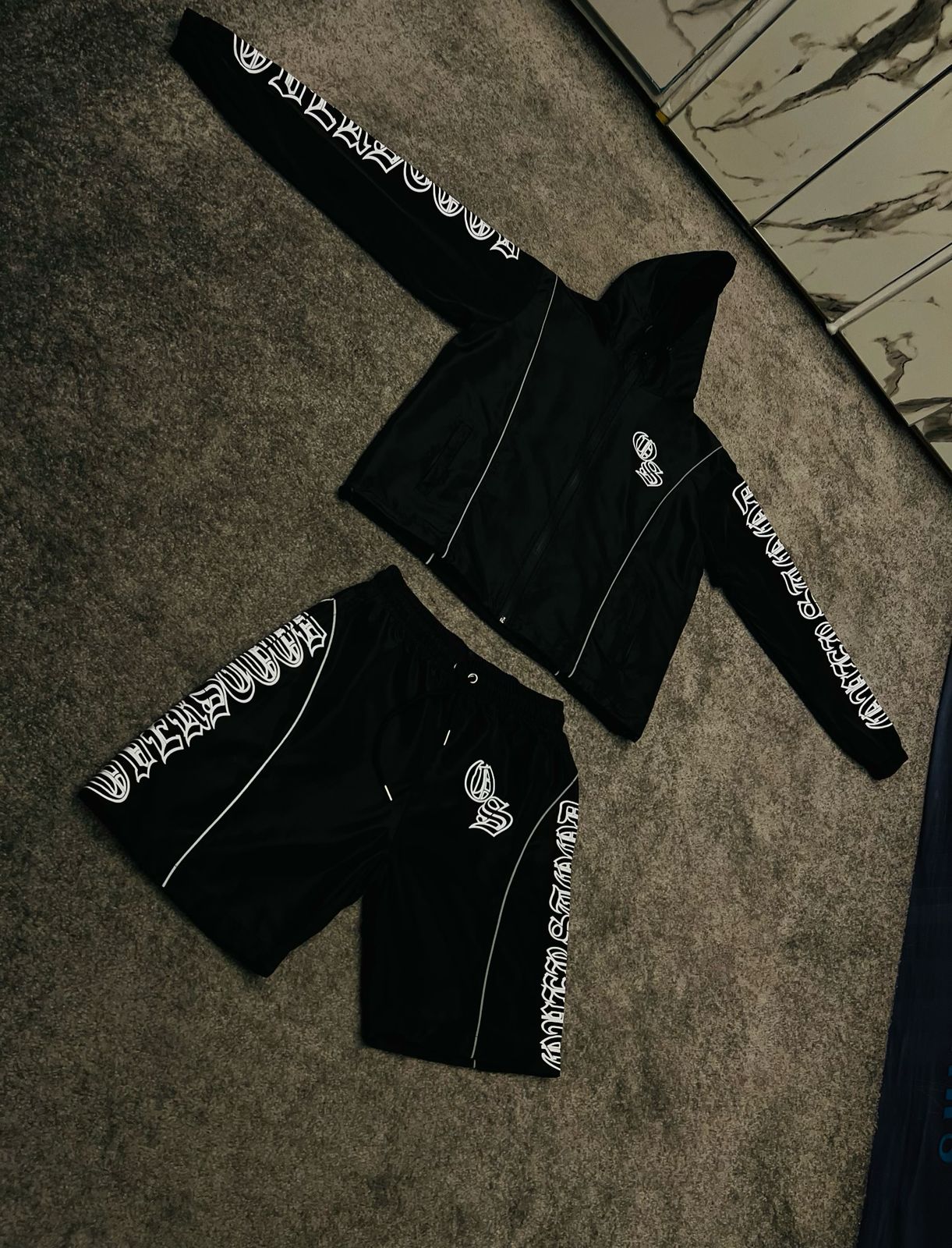 Black WindBreaker Set